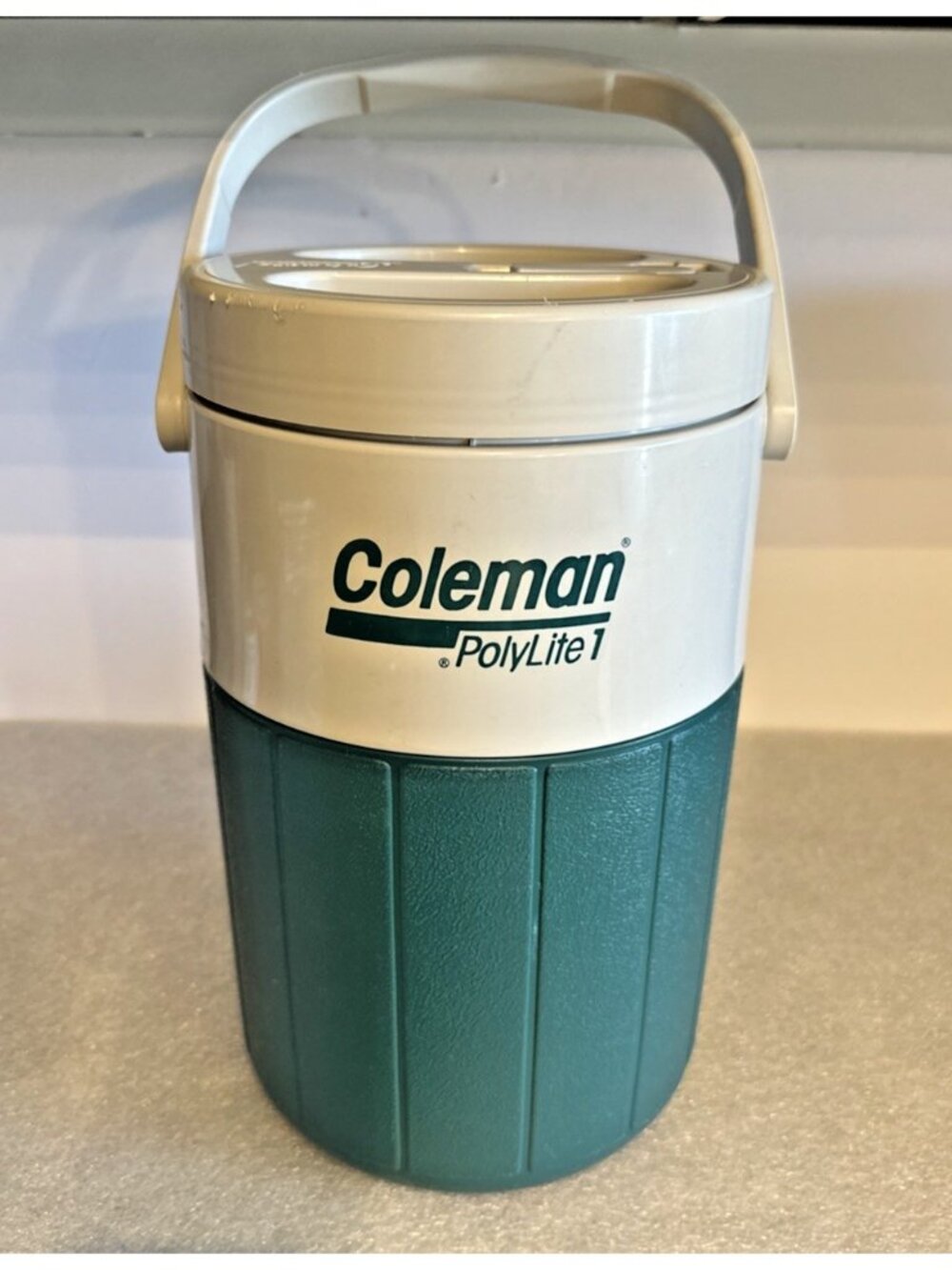 Coleman PolyLite 1 Gallon Water Cooler Jug With Spout #5596 Vintage Clean U.S.A.